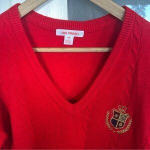 Joe Fresh Bold Scarlet Knit